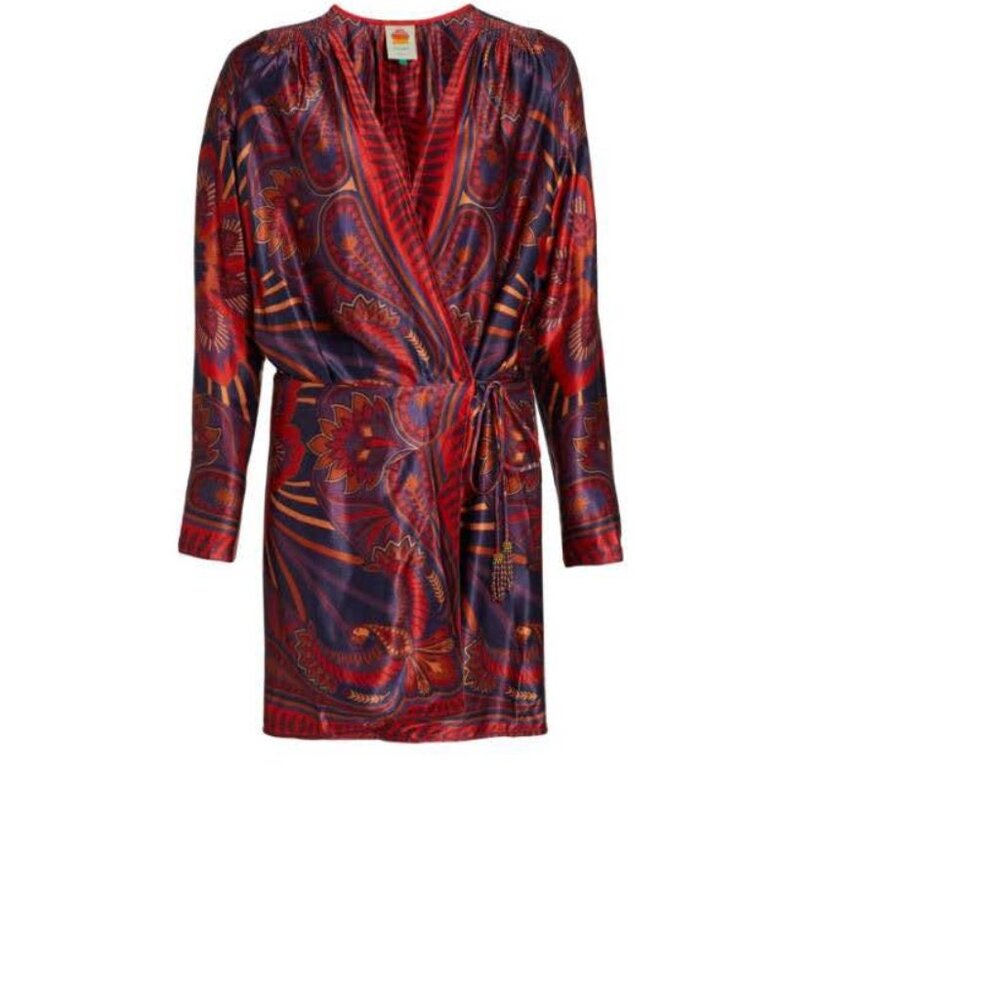 Farm Rio Macaw Arabesque Mini Dress - Picture 4 of 4